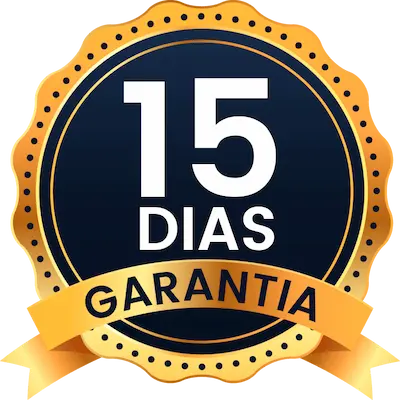 Selo de garantia de 15 dias